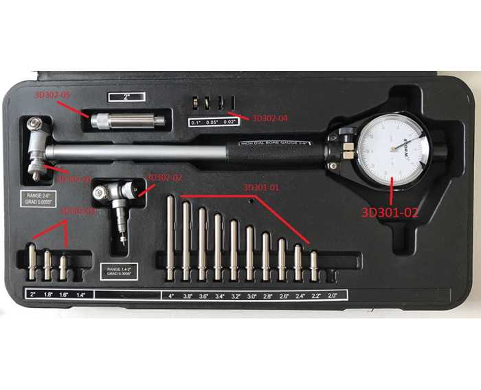 3D302-03 - 4pc Adapter Set