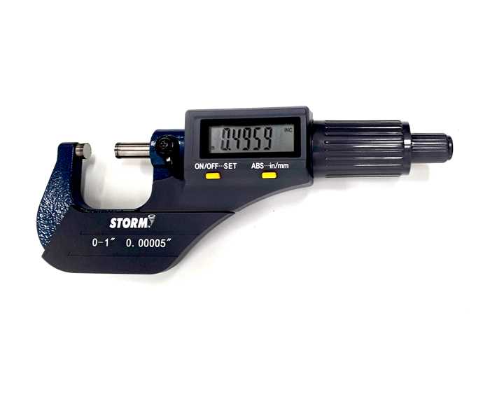 3M301A – STORM™ Electronic Digital Micrometer