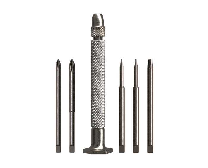 55-0105 – 6pc Magnetic Handle Slotted/Phillips Set