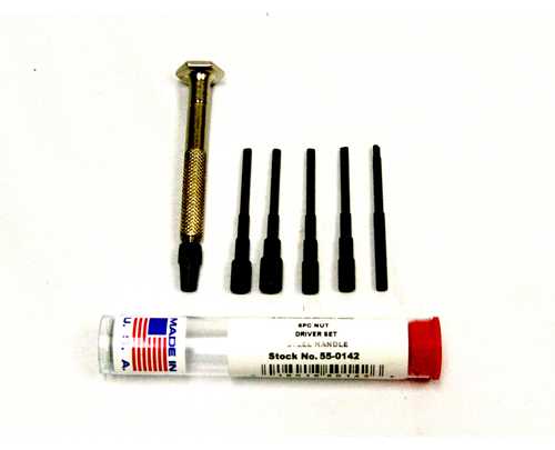 55-0142 – 6pc Steel Handle Nut Driver Set