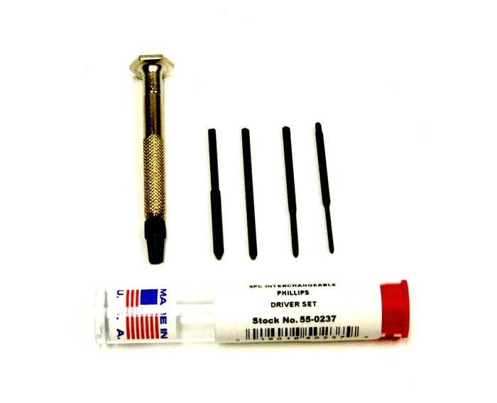 55-0237 – 5pc Steel Handle Phillips