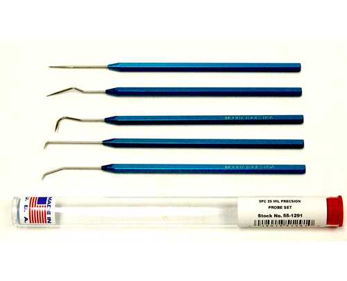 55-1291 – 25mil Precision 5pc Probe Set