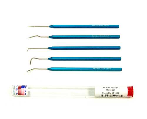 55-1296 – 25mil Precision 5pc Probe Set