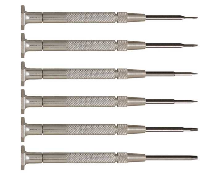 58-0116 – 6pc Steel Handle Slotted