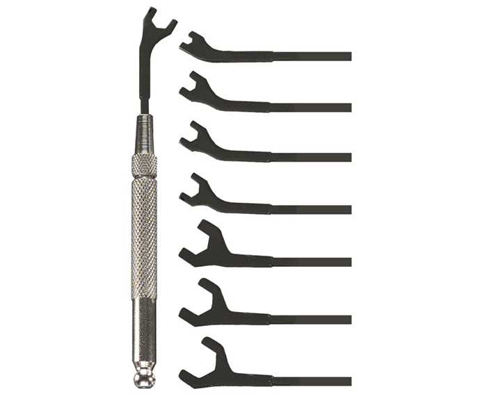 58-0144 – 9pc Interchangeable Metric Wrench Set