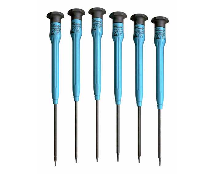 58-0450 – 6pc Fixed ESD Safe Small Torx Set