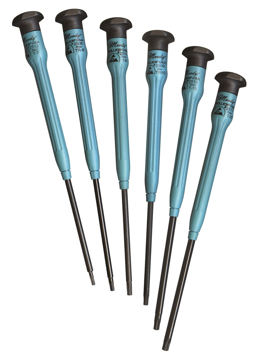 58-0455 – 6pc Fixed ESD Safe Long Torx Set