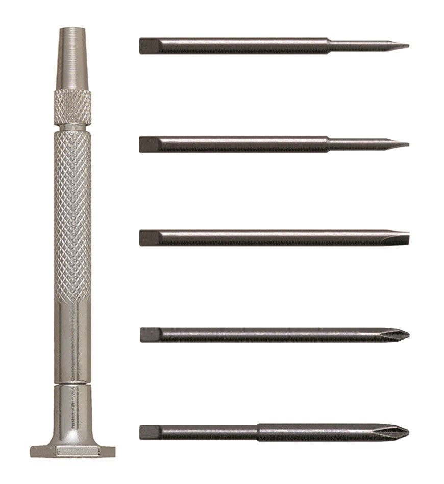 55-0139 – 6pc Steel Handle Slotted/Phillips Set