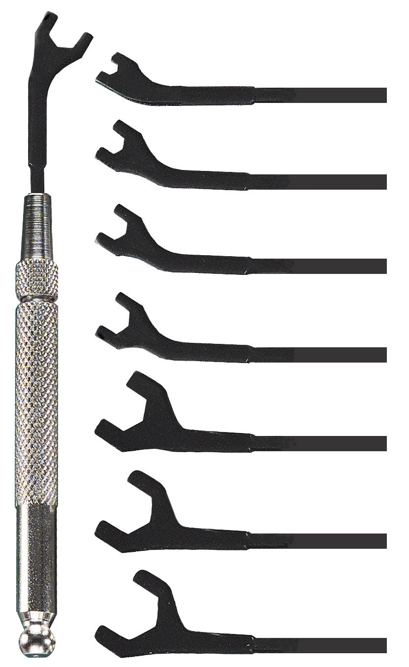 55-0143 – 9pc Steel Handle Open End Wrench