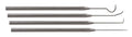 55-0289 – 25mil Precision Probe 4pc Set