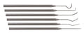 55-0292 – 25mil Precision Probe 6pc Set