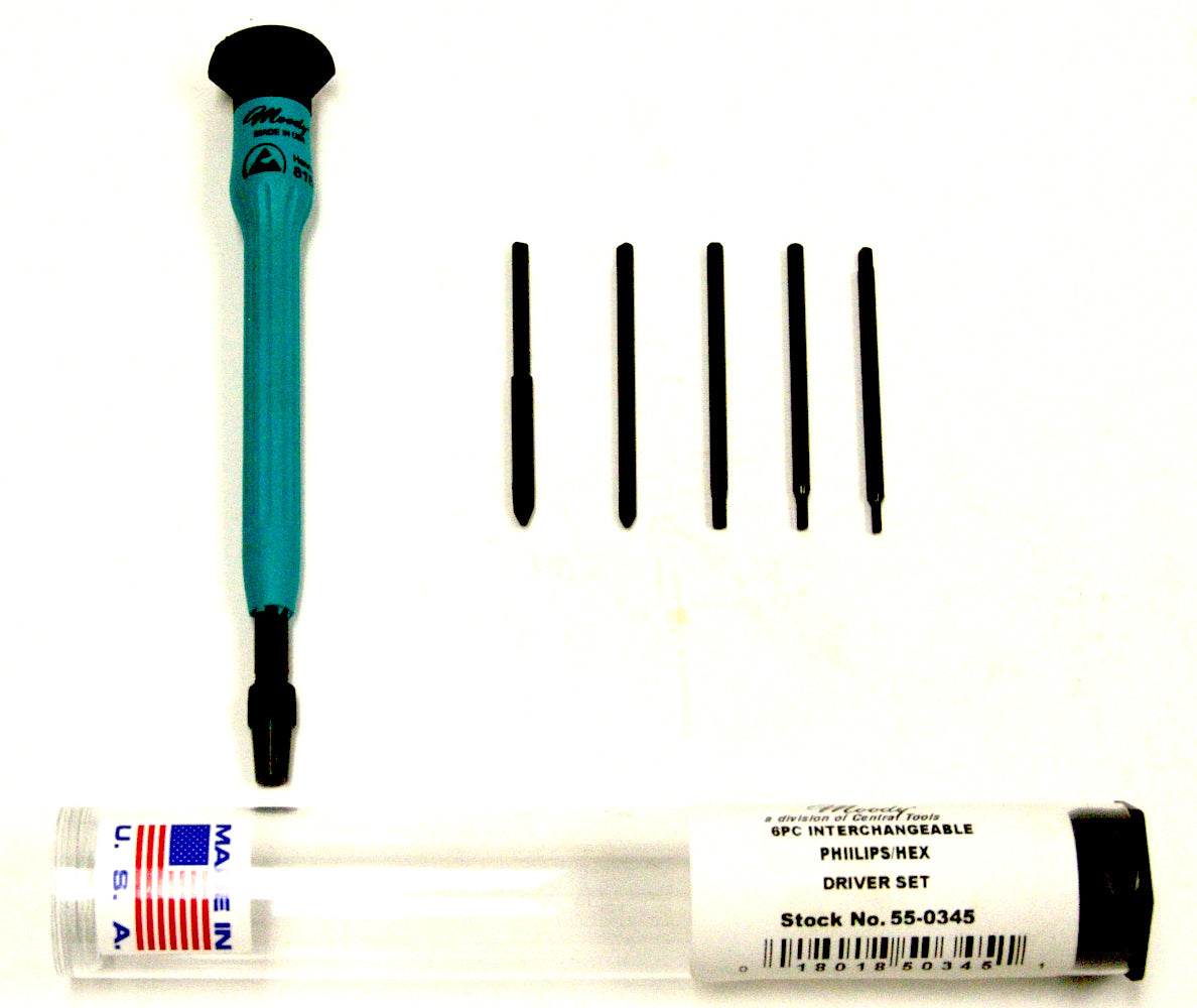 55-0345 – 6pc Interchangeable ESD Safe Set