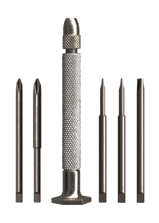 58-0105 – 6pc Magnetic Handle Slotted/Phillips