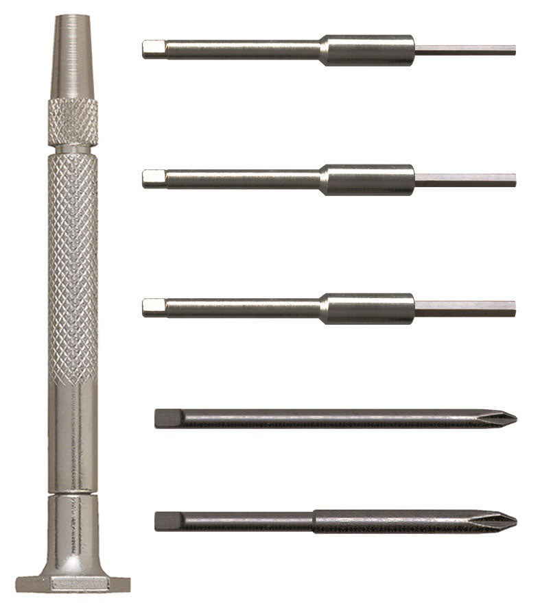 58-0140 – 6pc Steel Handle Phillips/Hex Set