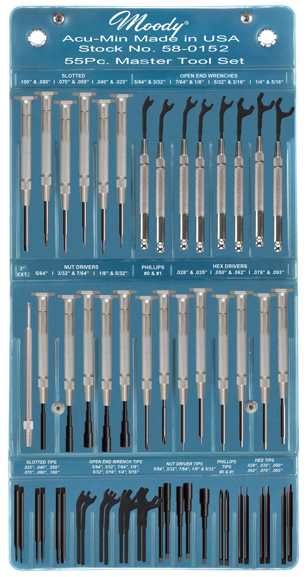 58-0152 – 55pc Master Tool Set