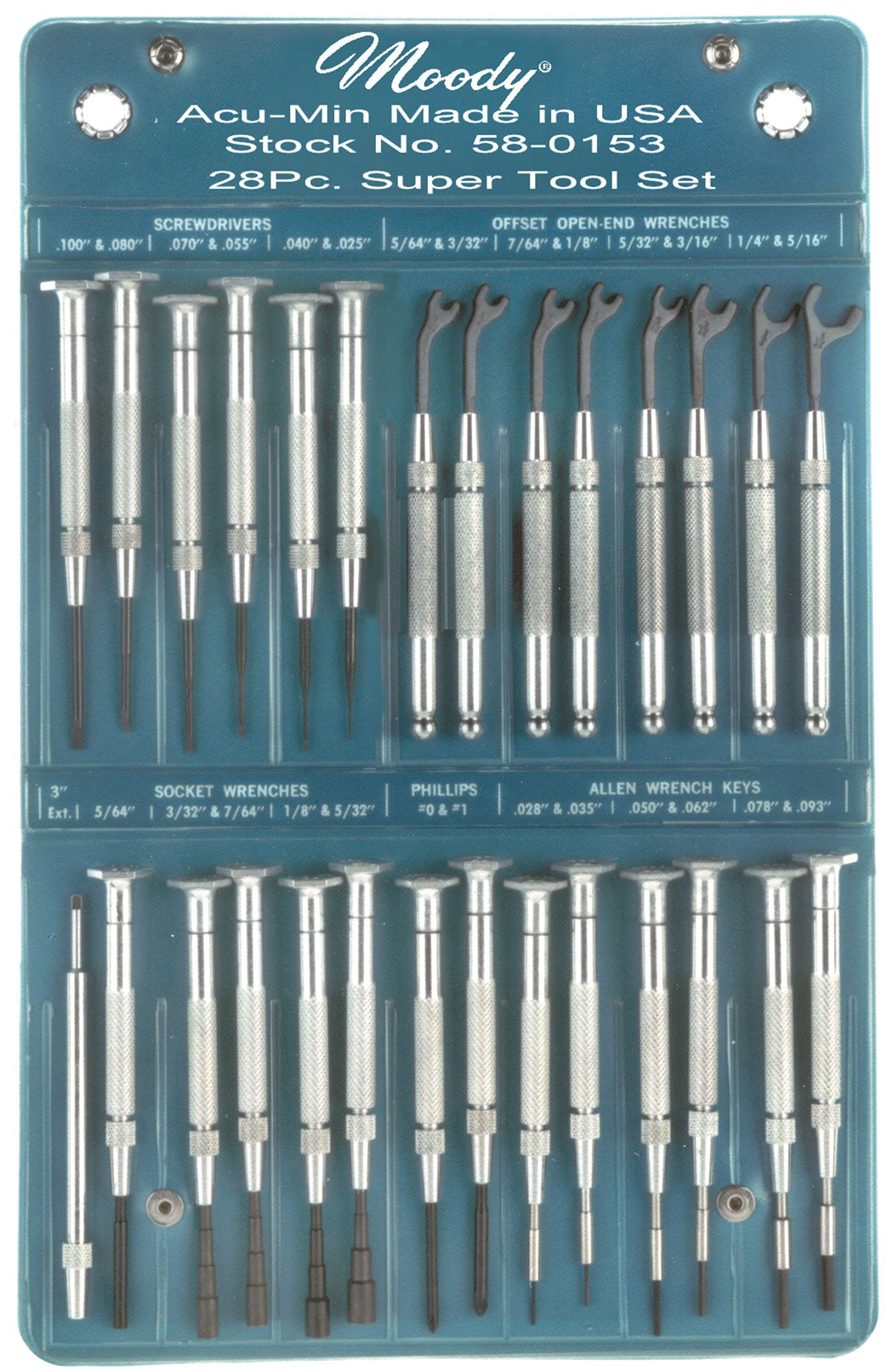 58-0153 – 28pc Super Tool Set: