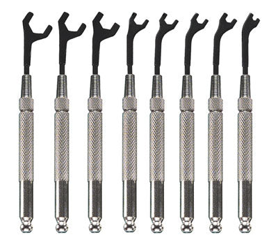 58-0161 – 8pc Metric Open End Wrench Set