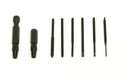 58-0272 – 8pc Slotted/Phillips Hex Adapter Set