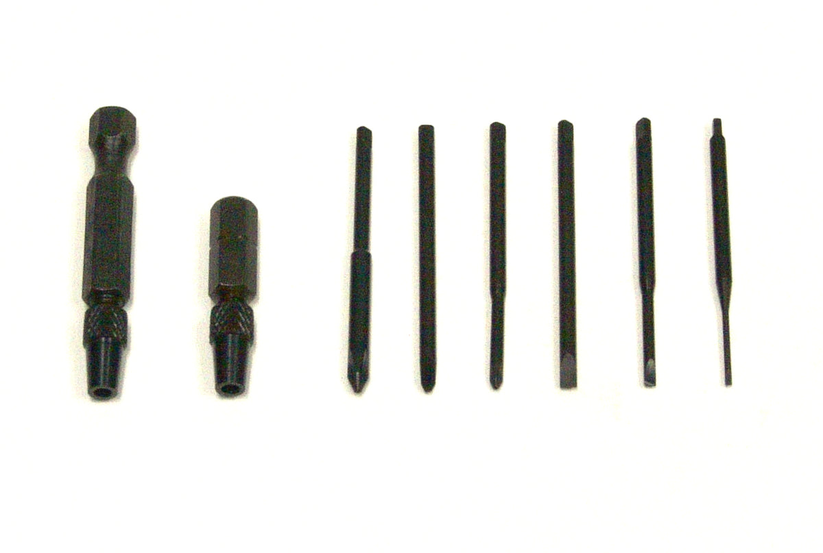 58-0272 – 8pc Slotted/Phillips Hex Adapter Set