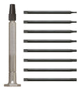 58-0280 – 9pc Steel Handle Torx Driver Set