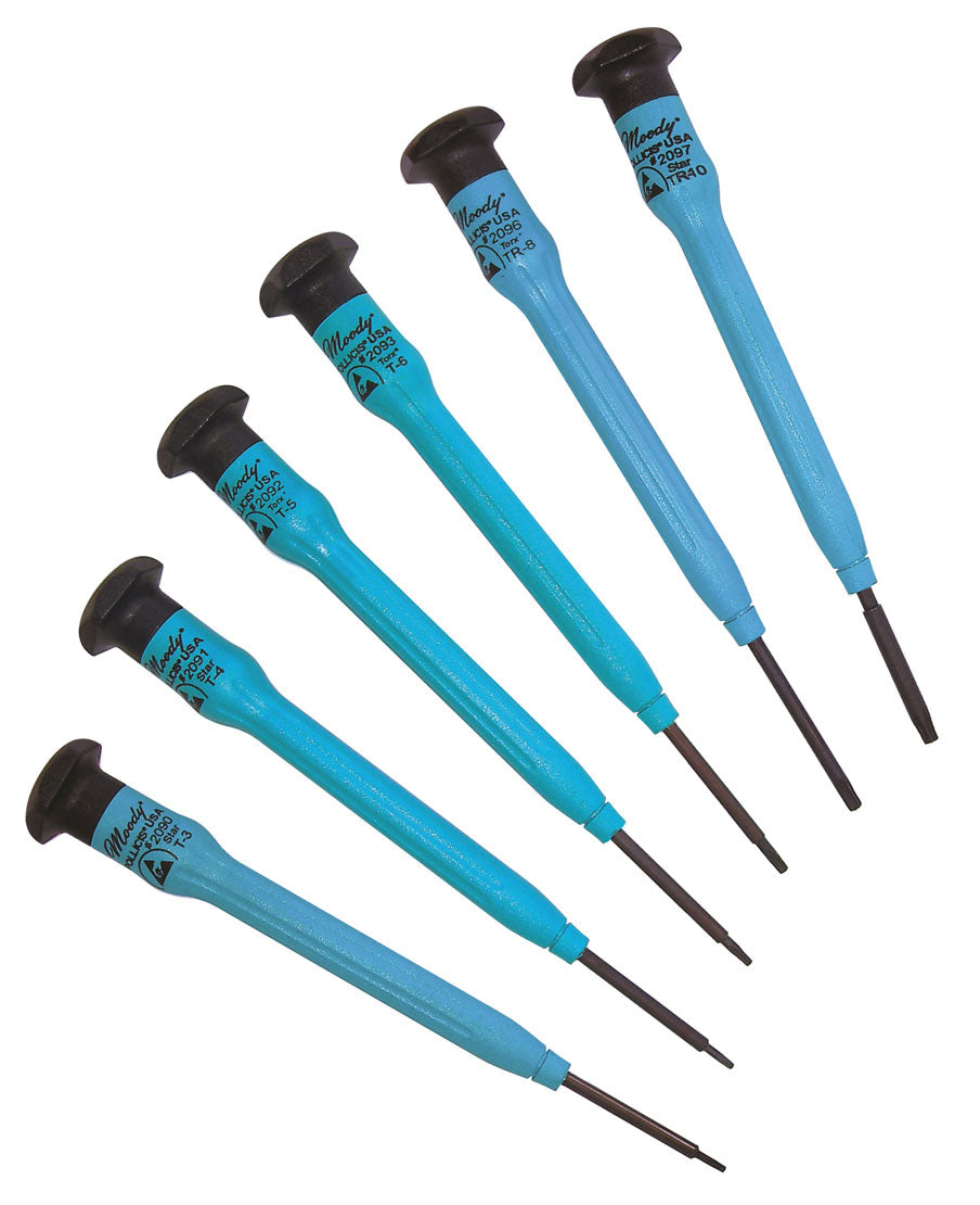 58-0384 – 6pc Fixed ESD Safe  Torx Set
