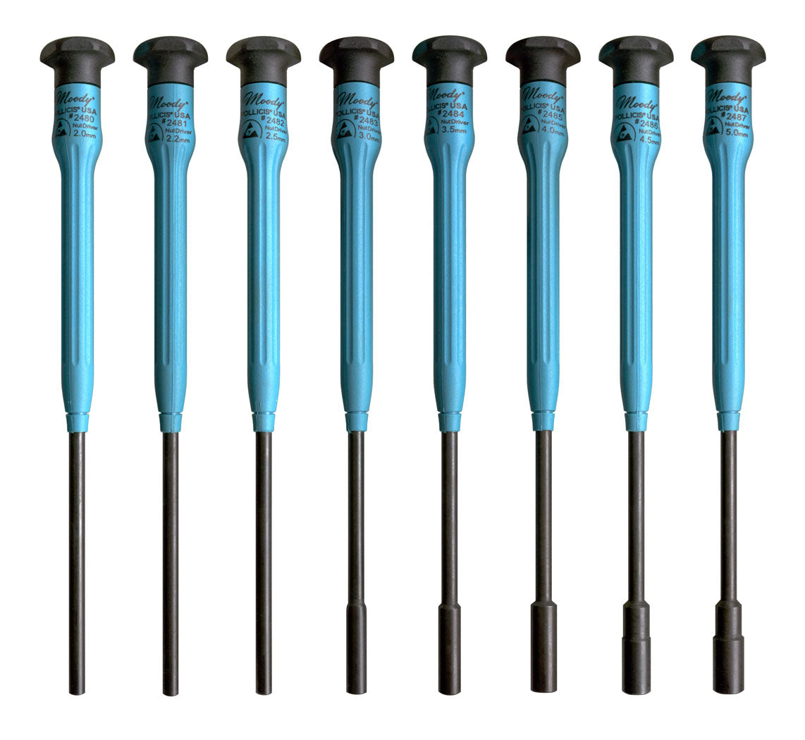 58-0431 – 8pc Fixed ESD Safe Metric Nut Set