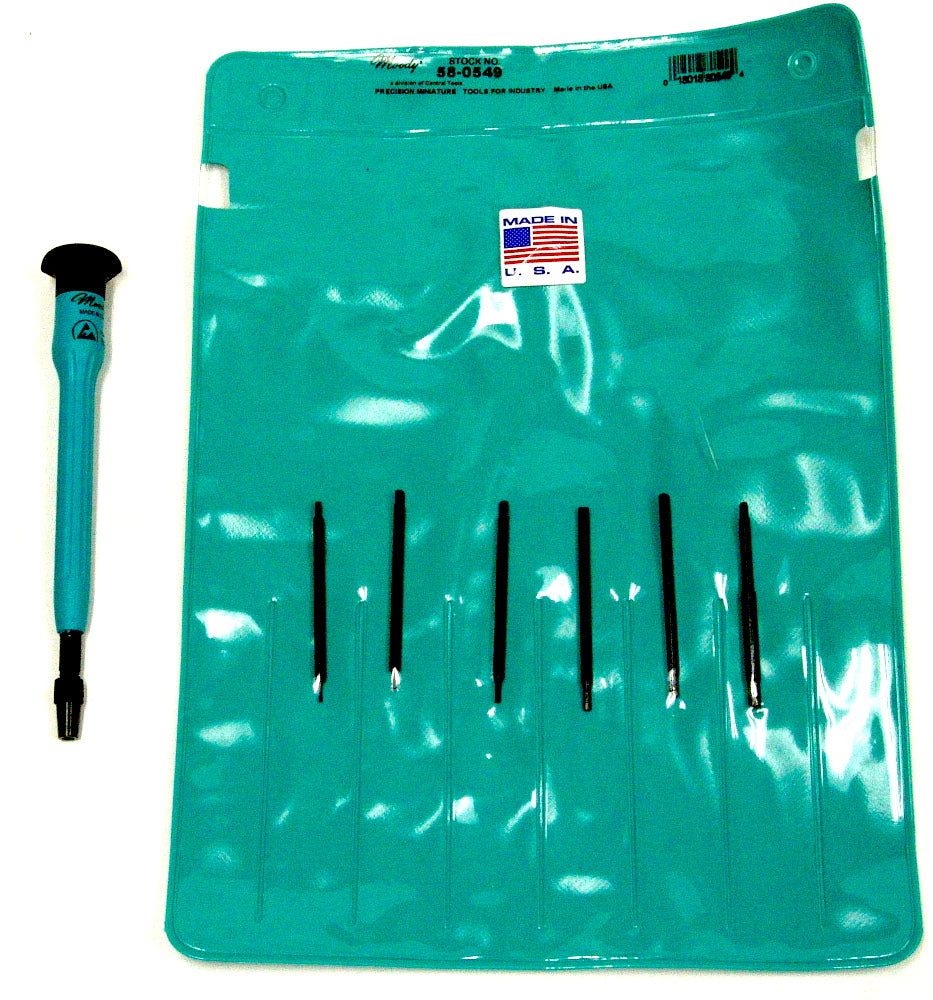 58-0549 – 6pc Hex Interchangeable ESD Safe Set