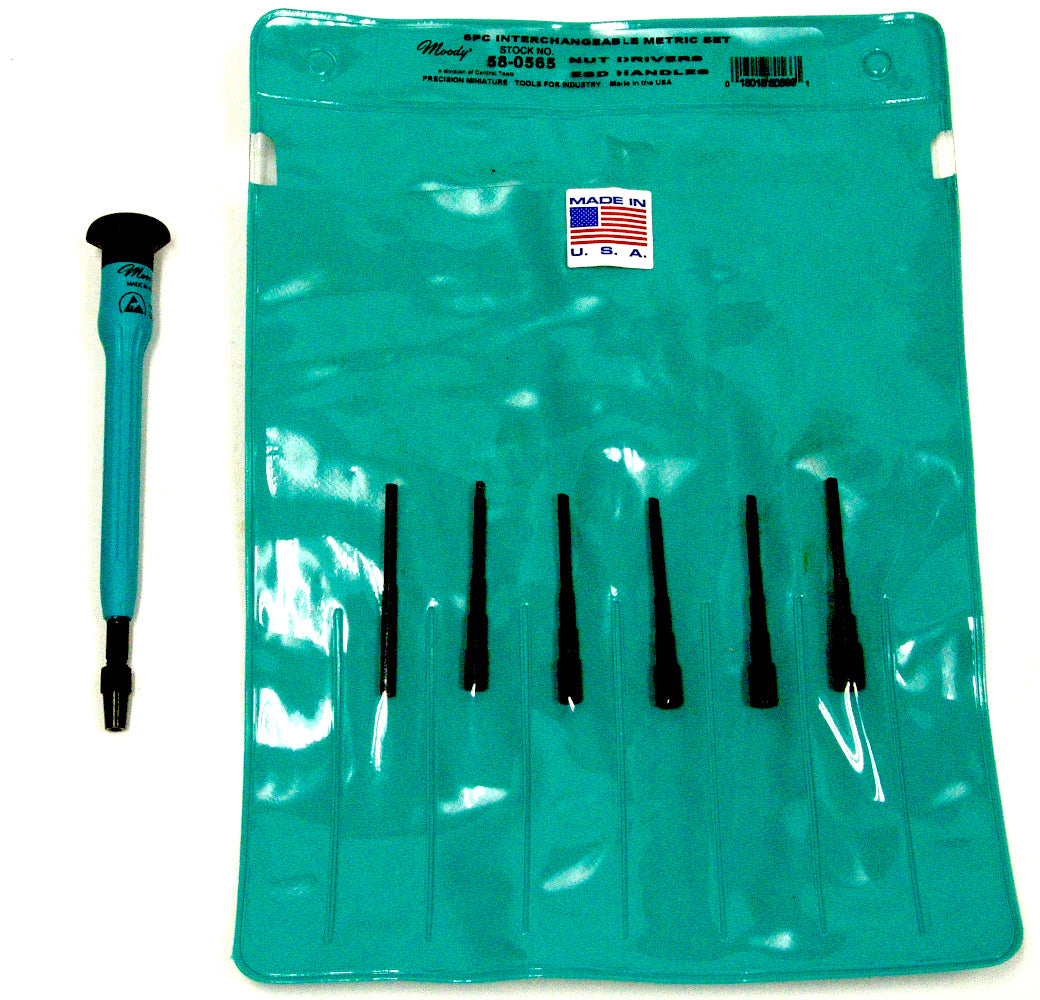 58-0565 – 6pc Metric Nut Interchangeable Set