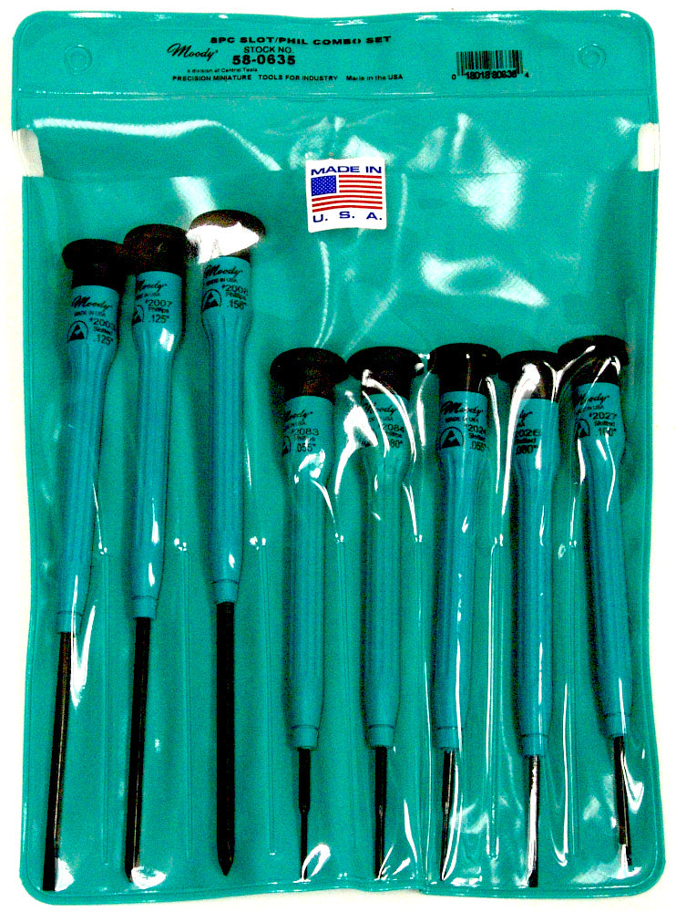 58-0635 – 8pc Slotted/Phillips Combo Set